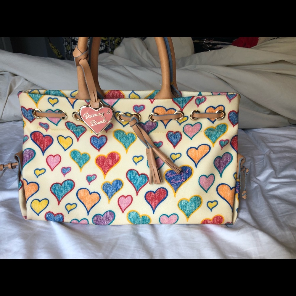 Dooney and Bourke small heart purse